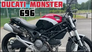 Ducati Monster 696 review. Buying a used Ducati motorcycle