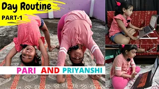 Daily Routine with Priyanshi Di / PART-1 / #LearnWithPari #learnwithpriyanshi