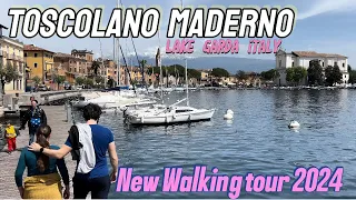 🇮🇹Toscolano Maderno: Lago di Garda *2024* - Garda / 4K HDR, Italy Walking Tour💥 Vlog Italy