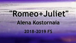 Alena Kostornaia - 2018-2019 FS Music