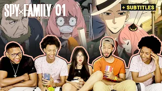 SPY X FAMILY 01 (Reaction) | Mission Strix!