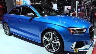 2018 Audi RS3 Sedan - Exterior and Interior Walkaround - 2017 New York Auto Show