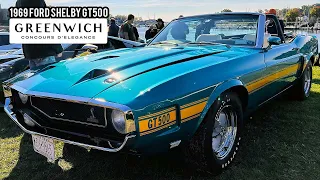1969 Ford Shelby GT500 Convertible at the Greenwich Concours d'Elegance