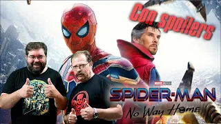 Crítica SPIDER-MAN NO WAY HOME ★★★★★ CON SPOILERS por Miguel Juan Payán y Jesús Usero review