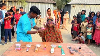 গন্ধ নিয়ে সাবান, শ্যাম্পু, পাউডার, পেস্টের নাম বলার চ্যালেঞ্জ। সব সঠিক বলে কে পুরস্কার জিতলো ?