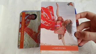 Wild Kuan Jin oracle deck flip through