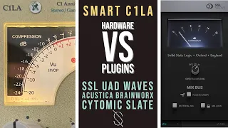 SSL Buss Compressor Clone Shootout | Smart C1LA vs Plugins