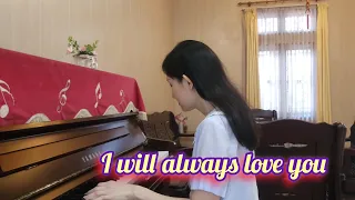 Whitney Houston - I will always love you ( piano )