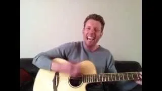 The Weather Girls - It's Raining Men - acoustic guitar cover version - by Jonathan D