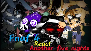 Fnaf 4 React Another Five Nights