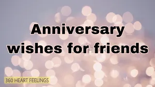 Marriage anniversary | wishes to friend | Wedding anniversary greetings for friends | cards | images