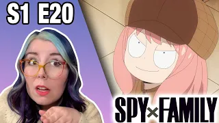 ANYA STOP! PLEASE! - SPY X FAMILY Episode 20 REACTION - Zamber Reacts