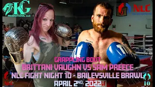 Brittani Vaughn vs Sam Preece