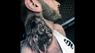 TATUAGENS MASCULINAS   30 TATUAGENS NO PESCOÇO DE LEÃO   TATUAGEM MASCULINA