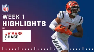 Ja'Marr Chase Highlights from Rookie Debut | NFL 2021