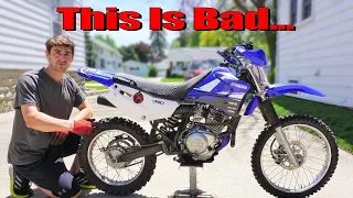 Yamaha TTR 125 Dirt Bike Shuts Off While Riding...Won't Start Up