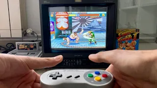 Street Fighter 2 II • Super Famicom Gameplay • SONY BVM