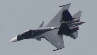 MAKS 2015 Su-30 SM Russian NAVY ВМФ России