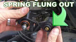 How to replace an idle air control (IAC) valve