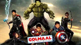 The Avengers - ft. Golmaal : Fun Unlimited | Mashup Meme