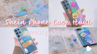 Samsung Galaxy S22 Ultra Phone Case Haul | Aesthetic Shein Cases | Aesthetic ASMR Part1