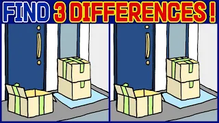 Spot The Difference Game : Find 3 Differences to Prevent Dementia! [Find The Difference #250]