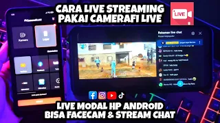 How to LIVE STREAMING YouTube Using CameraFi Live on a cellphone