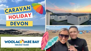 WOOLACOMBE BAY HOLIDAY PARK *VLOG* Family Caravan Park in North Devon | UK'S BEST BEACH?