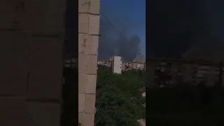 Донецк: прилёты 50 реактивных снарядов РСЗО "Ураган" и "Град"