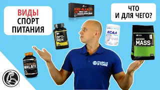 Спортивное питание, что и для чего? Основы для новичка