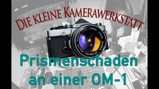 📷 Analoge Fotografie: Diverse Probleme an einer OM1 - CLA, Prismenschaden, 1,5V Umbau