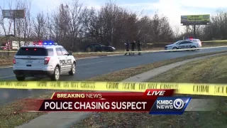 WATCH: Police Chase Officer-Involved Shooting Suspect Into Independence