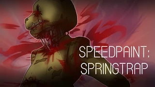 --Speedpaint-- Springtrap