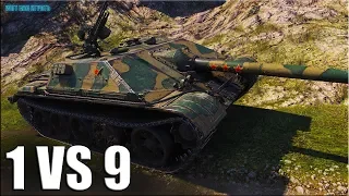 Против ДЕВЯТЕРЫХ на китайской прем пт-сау ✅ World of Tanks WZ-120-1G FT