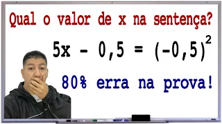 2 QUESTÕES DE MATEMÁTICA BÁSICA QUE 80% ERRA - Prof Robson Liers - Mathematicamente