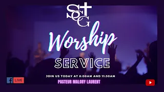 11:30 AM Sunday Worship Service | Salvation Church of God | 11/21/21 | Pasteur Malory Laurent