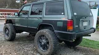 How to fit 35s on a Jeep xj with 4 inch lift