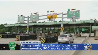 Pa. Turnpike Commission Laying Off Hundreds Of Toll Collectors