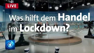 ARD-Presseclub: Wie können Gastronomen und Händler im Lockdown überleben?