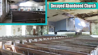 Exploring a Decaying Abandoned Church with Lots Left Behind