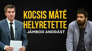 Kocsis Máté Jámbor Andrásnak: Maga egy tőrőlmetszett kommunista