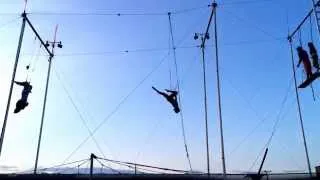 Gazelle catch 8/7/14, iFly trapeze Long Beach