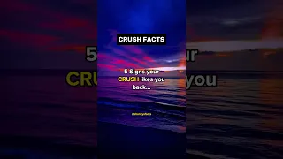 5 signs your crush likes you back… #shorts #deepfacts #psychologyfacts #subscribe