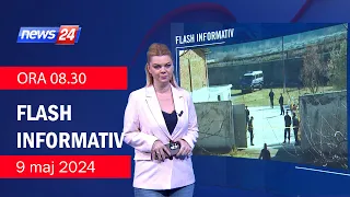 9 maj 2024 Flash Informativ ne News24 ne studio Nisida Tufa (Ora 08.30)