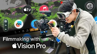 Apple Vision Pro for Filmmakers or YouTubers: Onset Filming and Video Editing Insights