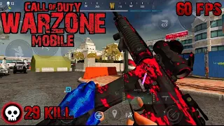 WARZONE MOBILE "RED TIGER" (M4 CAMO) - GAMEPLAY ON POCO X3 PRO 60 FPS