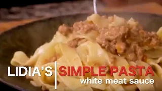 Simple Pastas: White Meat Sauce Recipe
