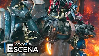 Prime VS Scourge BATALLA FINAL PARTE 5 - Transformers: El Despertar de las Bestias (2023) Latino