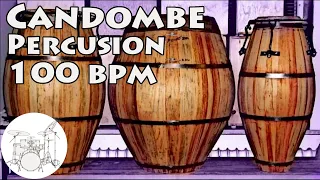 Ritmo Para Tocar Candombe 100 bpm :: Play along drums Candombe 100 bpm