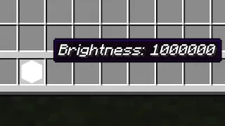 What if I place down a brightness 1 MILLION block?...